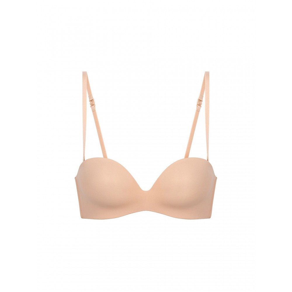 SIMONE PERELE 13V303, Essential Strapless Plunge Multiway Bra, NUDE