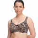 Susa 8255-230, Σουτιέν Minimizer βαμβακερό χωρίς μπανέλα  για μεγάλο στήθος, LEOPARD PRINT