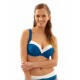 Μαγιό  για μεγάλο στήθος, Cleo by Panache Portofino SW0952 cup G  προφορμαρισμένο σε διχρωμία