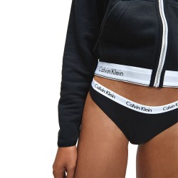 Calvin Klein  QD3588E-001 Bikini 3PK, βαμβακερά κυλοτάκια  σε συσκευασία των 3 τεμαχίων ΜΑΥΡΑ