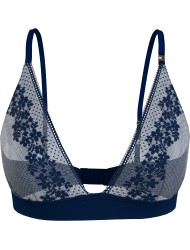 Γυναικείο Bralette Tommy Hilfiger Unlined Triangle UW0UW03808-DW5 DESERT SKY