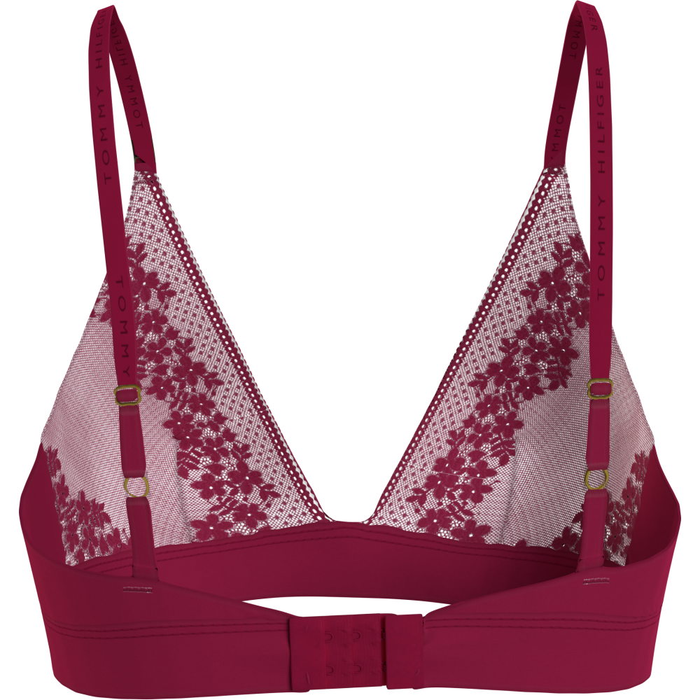 Γυναικείο Bralette Tommy Hilfiger Unlined Triangle UW0UW03808-XJV ROYAL BERRY