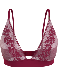 Γυναικείο Bralette Tommy Hilfiger Unlined Triangle UW0UW03808-XJV ROYAL BERRY