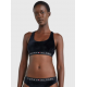 Γυναικείο Μπουστάκι TOMMY HILFIGER  UW0UW03979-BDS Velour Unpadded bralette BLACK