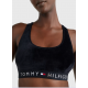 Γυναικείο Μπουστάκι TOMMY HILFIGER  UW0UW03979-BDS Velour Unpadded bralette BLACK