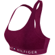 Γυναικείο Μπουστάκι TOMMY HILFIGER  UW0UW03979-VWU Velour Unpadded bralette ITALIAN WINE