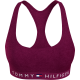 Γυναικείο Μπουστάκι TOMMY HILFIGER  UW0UW03979-VWU Velour Unpadded bralette ITALIAN WINE