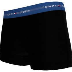 Tommy Hilfiger UM0UM02763-0T7 3p WB Trunk , Ανδρικά μπόξερ Σετ 3 τεμ. ΜΑΥΡΟ