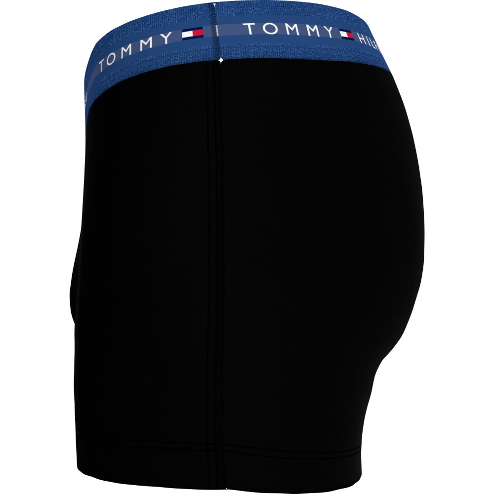 Tommy Hilfiger UM0UM02763-0T7 3p WB Trunk , Ανδρικά μπόξερ Σετ 3 τεμ. ΜΑΥΡΟ