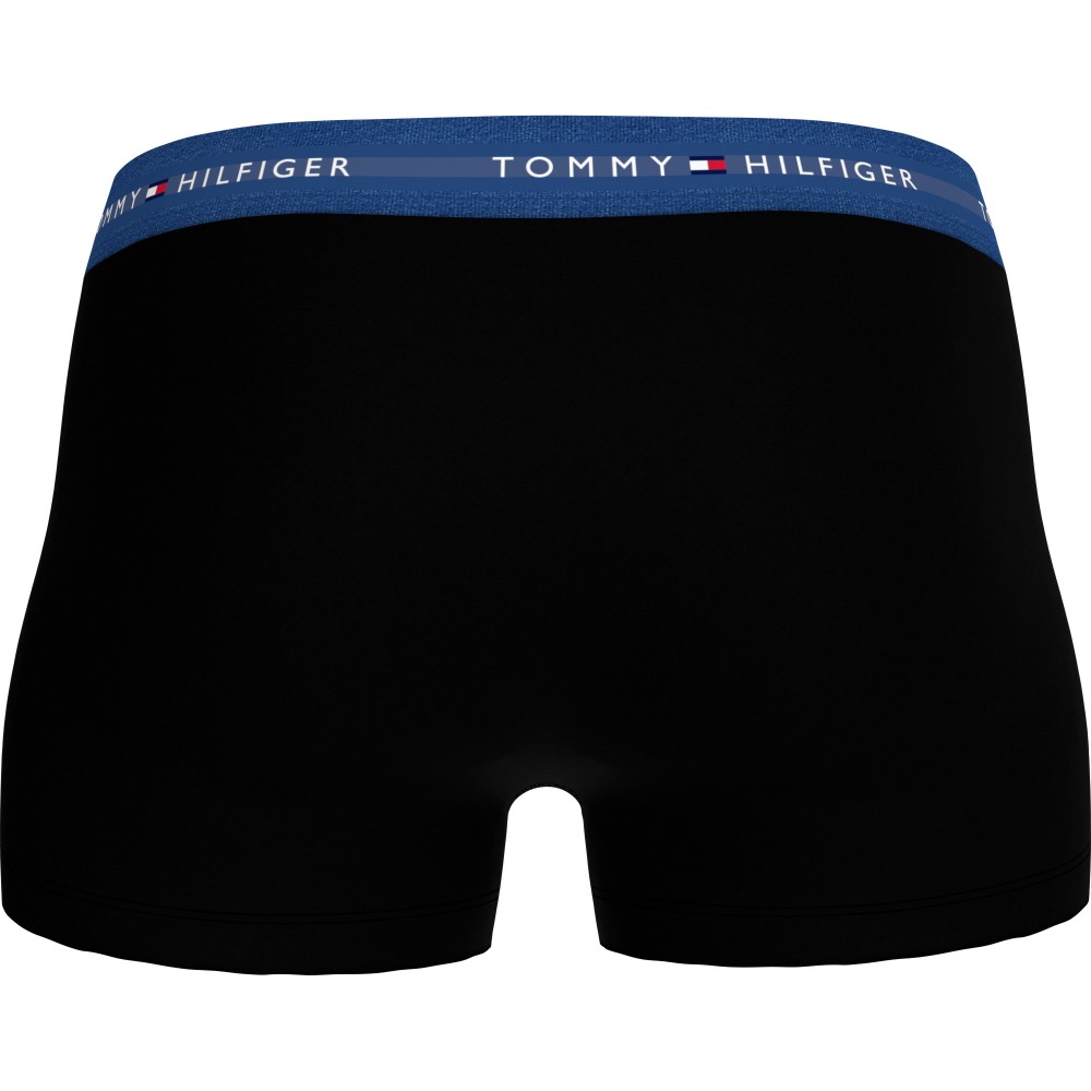 Tommy Hilfiger UM0UM02763-0T7 3p WB Trunk , Ανδρικά μπόξερ Σετ 3 τεμ. ΜΑΥΡΟ