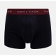 Tommy Hilfiger UM0UM02763-0T7 3p WB Trunk , Ανδρικά μπόξερ Σετ 3 τεμ. ΜΑΥΡΟ