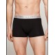 Tommy Hilfiger 3p METALLIC LOGO TRUNKS GIFT SET UM0UM03411-0UH, Σετ 3 Μπόξερ με μεταλλιζέ λογότυπο σε συσκευασία Δώρου, ΜΑΥΡΟ