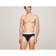 Tommy Hilfiger  3pack  BRIEF Waistband UM0UM02904-0VZ, Ανδρικά Σλιπ 3 τεμ. ΜΑΥΡΟ