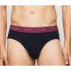 Tommy Hilfiger  3pack  BRIEF Waistband UM0UM02904-0VZ, Ανδρικά Σλιπ 3 τεμ. ΜΑΥΡΟ