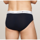 Tommy Hilfiger  3pack  BRIEF Waistband UM0UM02904-0VZ, Ανδρικά Σλιπ 3 τεμ. ΜΑΥΡΟ