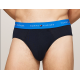 Tommy Hilfiger  3pack  BRIEF Waistband UM0UM02904-0VZ, Ανδρικά Σλιπ 3 τεμ. ΜΑΥΡΟ