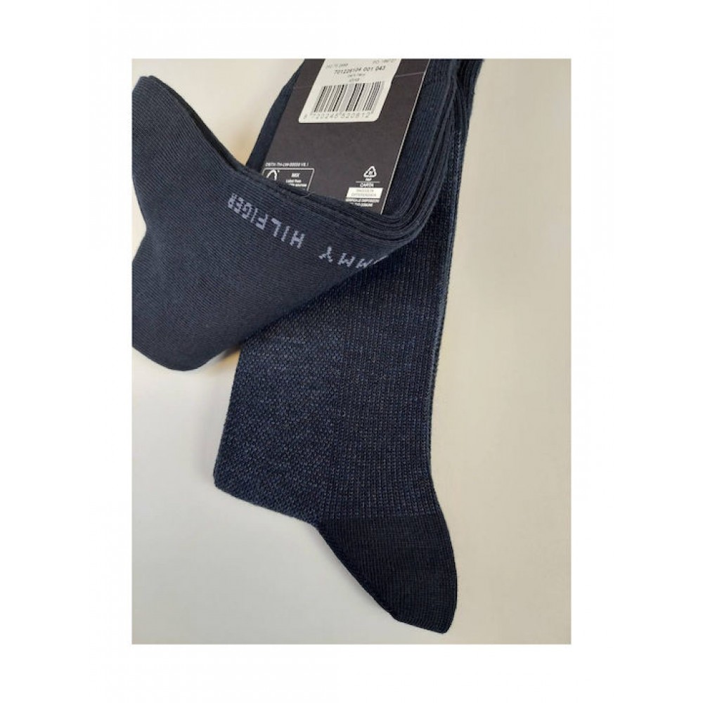 TOMMY HILFIGER 701226104-001 Ανδρικές Κάλτσες TH MEN SOCK 2pcs BIRDEYE, DARK NAVY