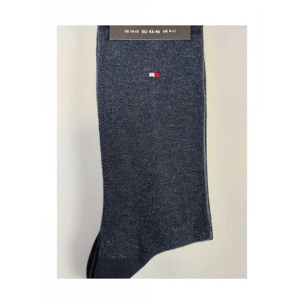 TOMMY HILFIGER 701226104-001 Ανδρικές Κάλτσες TH MEN SOCK 2pcs BIRDEYE, DARK NAVY