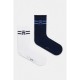 Γυναικείες Κάλτσες Tommy Hilfiger 701229864-002 TH WOMEN SOCK 2P MONOGRAM, ΜΠΛΕ-ΑΣΠΡΟ