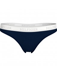 Tommy Hilfiger UW0UW05539-DW5 , Γυναικείο Κυλοτάκι Thong με φαρδύ λάστιχο, DESERT SKY