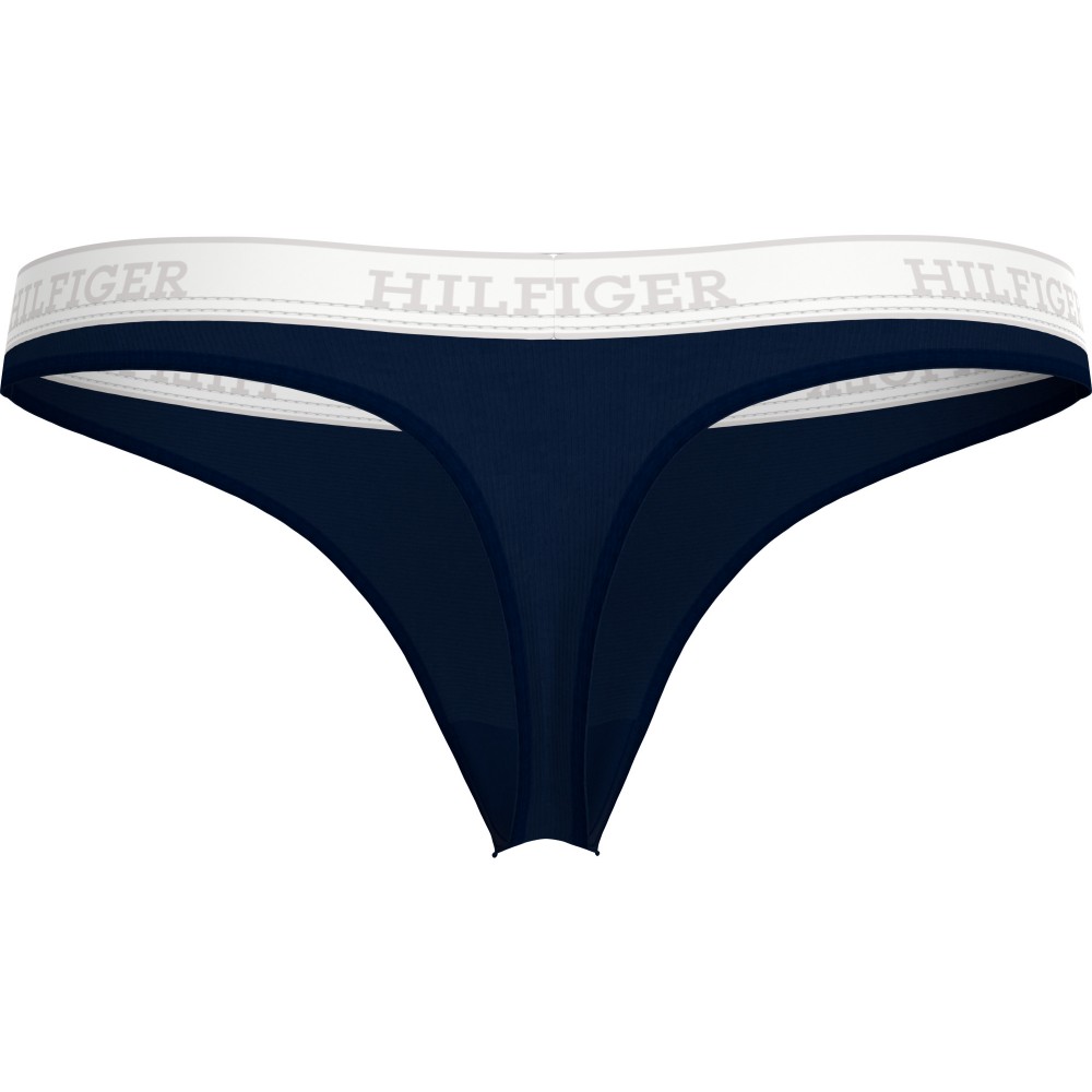 Tommy Hilfiger UW0UW05539-DW5 , Γυναικείο Κυλοτάκι Thong με φαρδύ λάστιχο, DESERT SKY