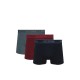 Tommy Hilfiger 3p TRUNK UM0UM03413-0U3, Σετ 3 Μπόξερ,  Deep Rouge Des Sky Mil Denim