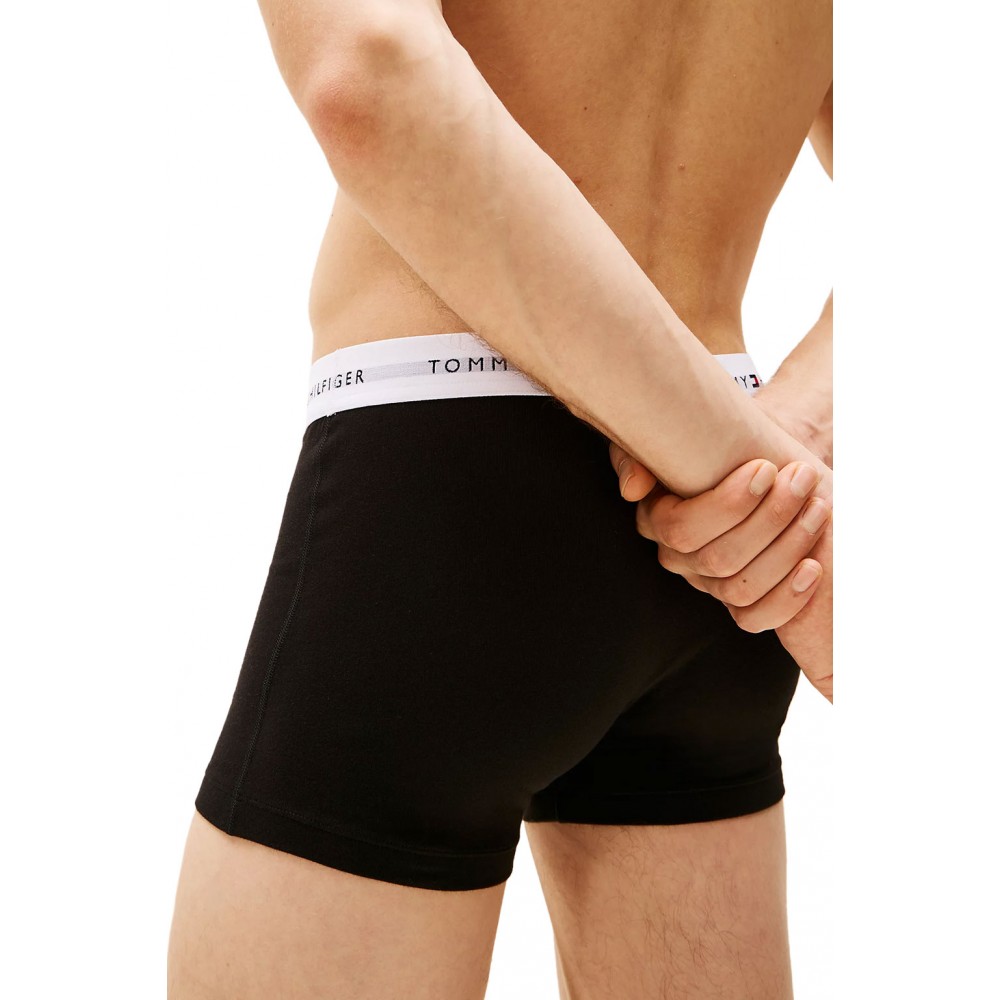 Tommy Hilfiger 3p Trunk Print UM0UM02768-0UB, Ανδρικά μπόξερ Σετ 3 τεμαχίων με σχέδιο, MULTI COLOR