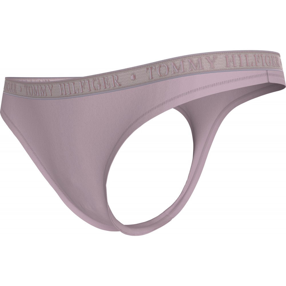 TOMMY HILFIGER UW0UW04890-0V1 3pack Thong , Γυναικείo Σετ 3τεμ. Κυλοτάκια Στρινγ, MULTI COLOR