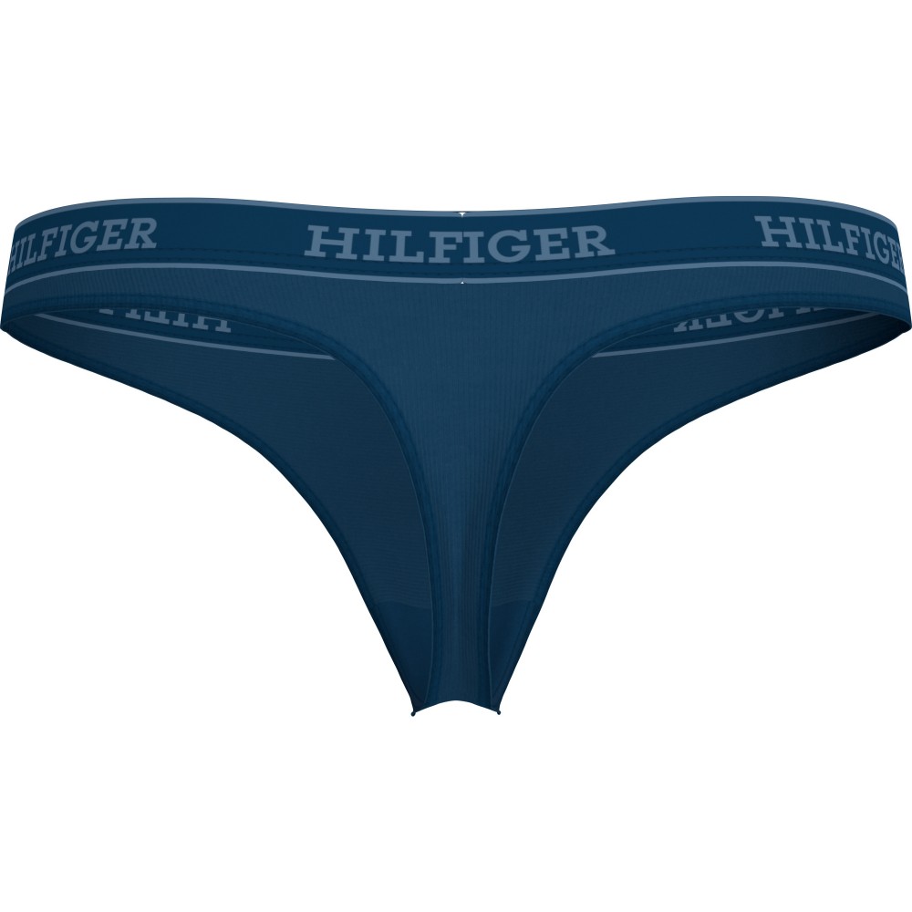 Tommy Hilfiger UW0UW05539-C3J, Γυναικείο Κυλοτάκι Thong, DEEP INDIGO