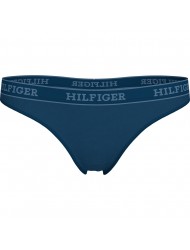 Tommy Hilfiger UW0UW05539-C3J, Γυναικείο Κυλοτάκι Thong, DEEP INDIGO