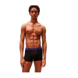 Tommy Hilfiger UM0UM02763-0TQ, 3 pack WB Trunk, Ανδρικά μπόξερ από οργανικό βαμβάκι, ΜΑΥΡΟ
