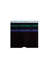 Tommy Hilfiger UM0UM02763-0TQ, 3 pack WB Trunk, Ανδρικά μπόξερ από οργανικό βαμβάκι, ΜΑΥΡΟ