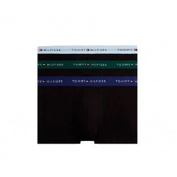 Tommy Hilfiger UM0UM02763-0TQ, 3 pack WB Trunk, Ανδρικά μπόξερ από οργανικό βαμβάκι, ΜΑΥΡΟ