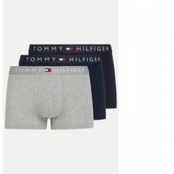 Tommy Hilfiger UM0UM03181-05K, Ανδρικά Μπόξερ Σετ 3 τεμαχίων, Des Sky/Grey Htr/Des Sky