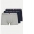 Tommy Hilfiger UM0UM03181-05K, Ανδρικά Μπόξερ Σετ 3 τεμαχίων, Des Sky/Grey Htr/Des Sky