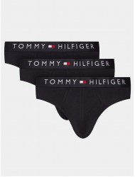 TOMMY HILFIGER UM0UM03182-0SY, Ανδρικά Σλιπ βαμβακερά 3 τεμαχίων, DESERT SKY