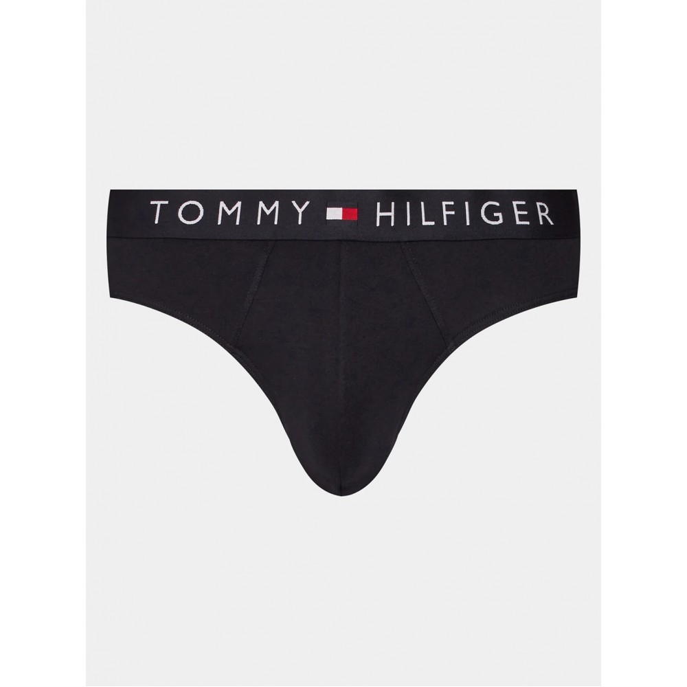 TOMMY HILFIGER UM0UM03182-0SY, Ανδρικά Σλιπ βαμβακερά 3 τεμαχίων, DESERT SKY