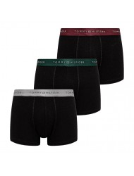 Tommy Hilfiger 3p METALLIC WB Trunk UM0UM03411-0R4, ΜΑΥΡΟ