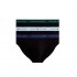 TOMMY HILFIGER UM0UM03471-0TQ, Ανδρικά Βαμβακερά Σλιπ 3 pack, ΜΑΥΡΟ