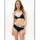 Tommy Hilfiger UW0UW06052-C1G, Γυναικείο Σουτιέν Unlined Lace Triangle, ΜΠΛΕ ΣΚΟΥΡΟ