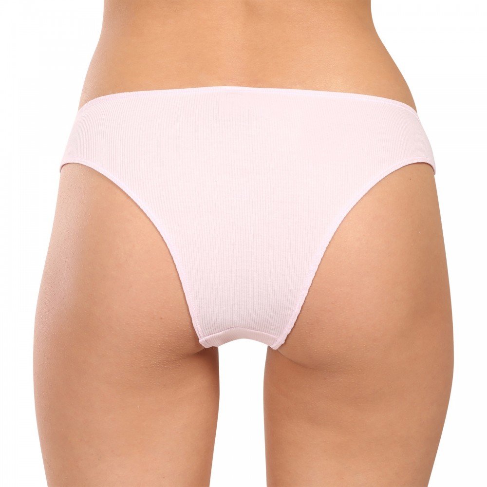 Tommy Hilfiger 3pack RIB DIPPED BRAZILIAN UW0UW06130-0WT, Γυναικεία Κυλοτάκια Brazilian, MULTI COLOR 