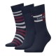 TOMMY HILFIGER 701235376-001, TH MEN SOCK 3pcs GIFT BOX TOMMY STRIPE, ΜΠΛΕ TOMMY HILFIGER 701235376-001, TH MEN SOCK 3pcs GIFT BOX TOMMY STRIPE, ΜΠΛΕ