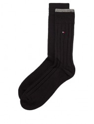TOMMY HILFIGER 701236317-001, TH MEN SOCK 2pcs STRUCTURE RIB, Ανδρικές Κάλτσες 2 ζεύγη, ΜΑΥΡΟ TOMMY HILFIGER 701236317-001, TH MEN SOCK 2pcs STRUCTURE RIB, Ανδρικές Κάλτσες 2 ζεύγη, ΜΑΥΡΟ