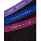 Tommy Hilfiger UM0UM02763-0R5, 3p WB Trunk  , Ανδρικά Mπόξερ 3 τεμαχίων,  ΜΑΥΡΟ