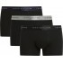 Tommy Hilfiger UM0UM03411-0R3,  3pack METALLIC LOGO TRUNKS GIFT SET, ΜΑΥΡΟ