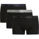 Tommy Hilfiger UM0UM03411-0R3,  3pack METALLIC LOGO TRUNKS GIFT SET, ΜΑΥΡΟ