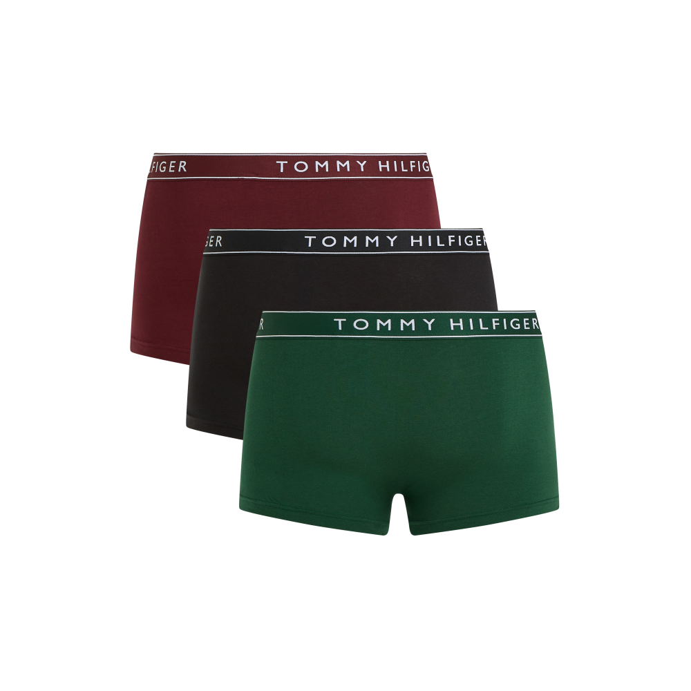 Tommy Hilfiger 3p Trunk UM0UM03520-0VC, Ανδρικά μπόξερ Σετ 3 τεμαχίων, MULTI COLOR