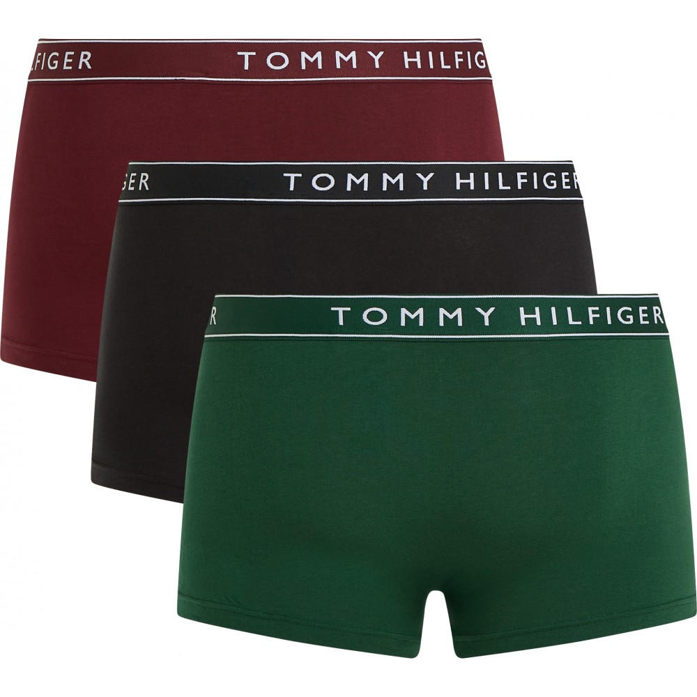 Tommy Hilfiger 3p Trunk UM0UM03520-0VC, Ανδρικά μπόξερ Σετ 3 τεμαχίων, MULTI COLOR