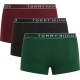 Tommy Hilfiger 3p Trunk UM0UM03520-0VC, Ανδρικά μπόξερ Σετ 3 τεμαχίων, MULTI COLOR