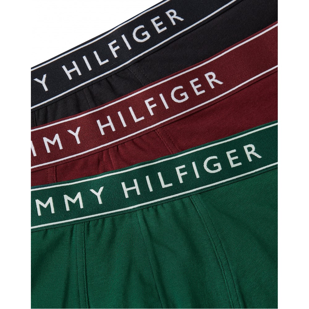Tommy Hilfiger 3p Trunk UM0UM03520-0VC, Ανδρικά μπόξερ Σετ 3 τεμαχίων, MULTI COLOR